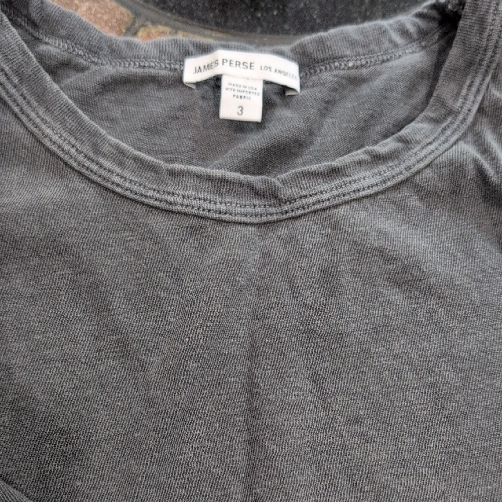 James Perse Long Sleeve T-Shirt - Size 3